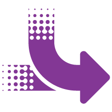 purple arrows icon